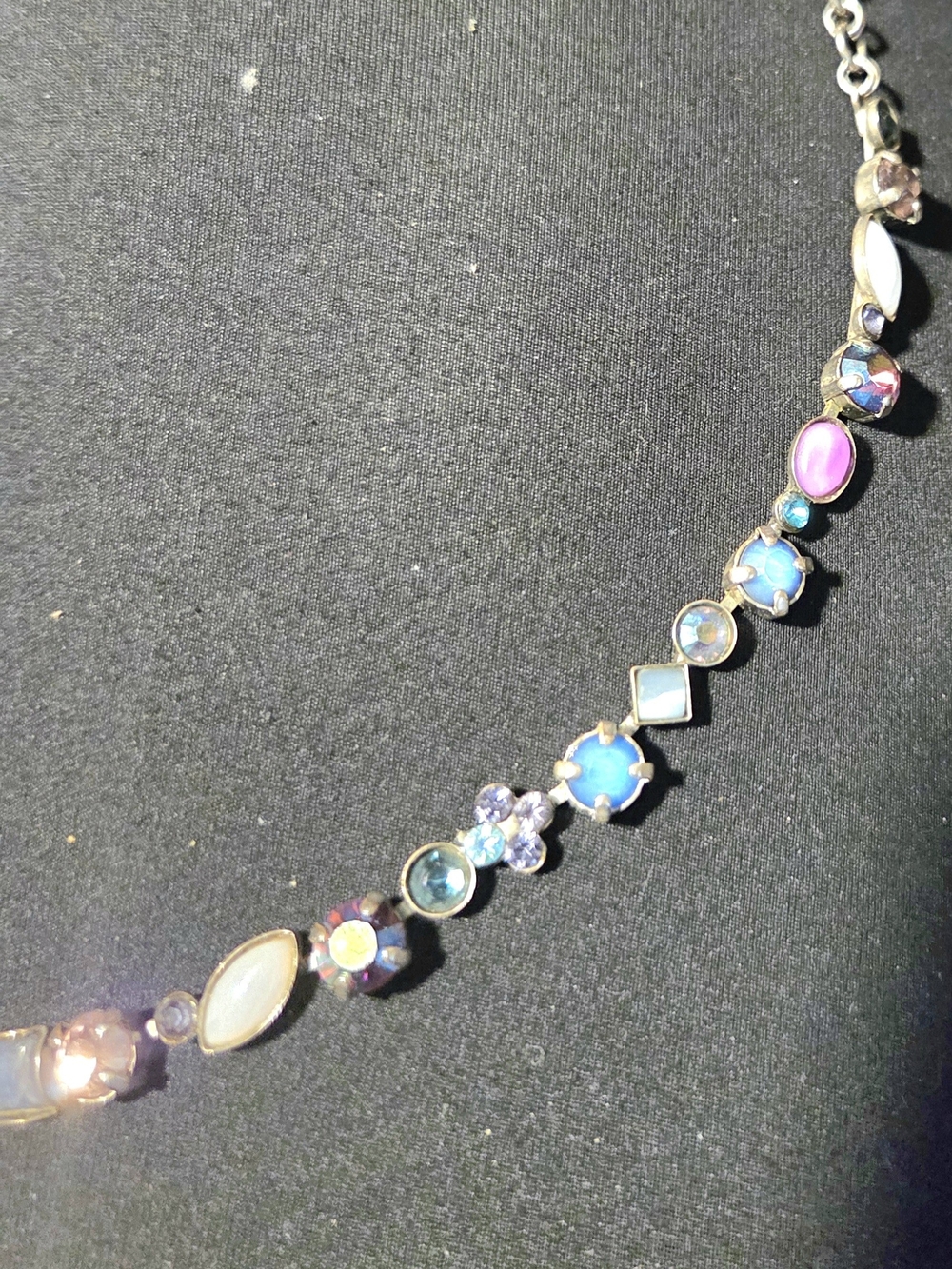 Sorrelli Multicolor Rhinestone  Necklace - Picture 8 of 11